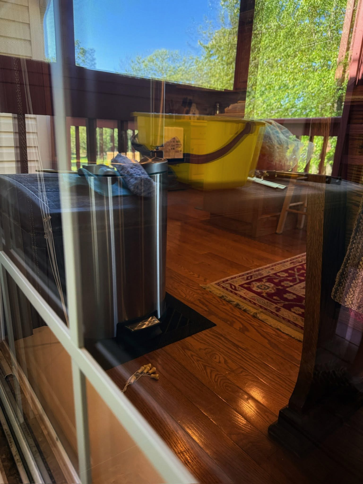 Crystal clear window after cleaning